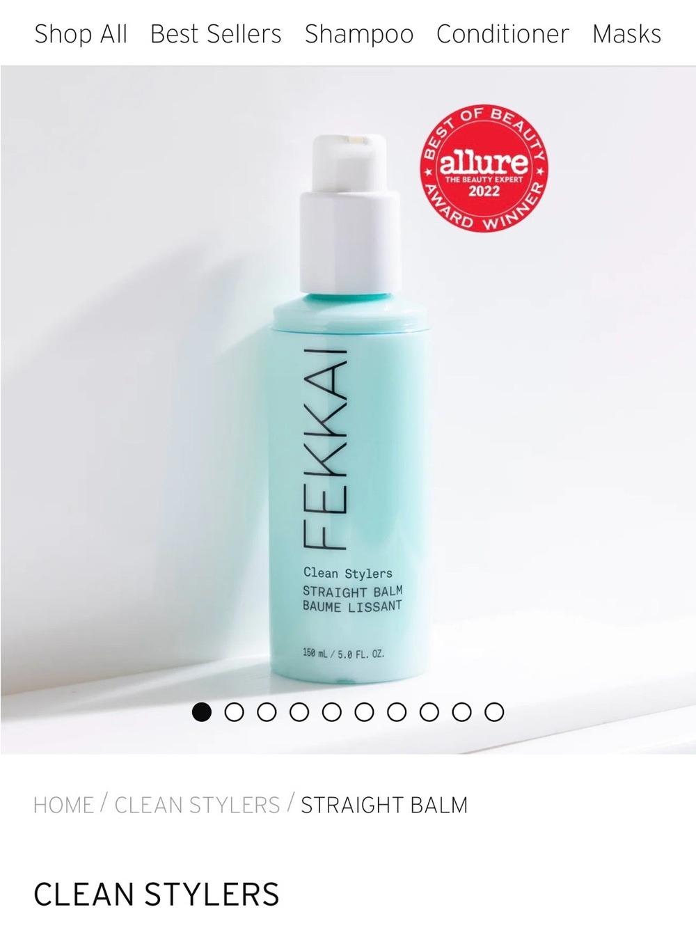 Fekkai Clean Stylers Straight Balm